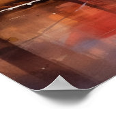 Nightfall in Gion – アートプリントコレクション ポスター (角)