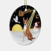 NightFlight – バセンジ セラミックオーナメント (右)