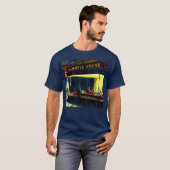 Nighthawks at the Waffle House Retro Parody Art gi Tシャツ (正面フル)