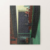 Nighthawks ~ Edward Hopper 1942 Postcard ジグソーパズル (縦)