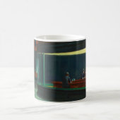 Nighthawks painting by Edward Hopper  コーヒーマグカップ (中央)