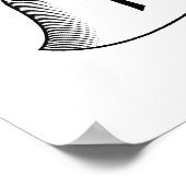 Nightingale Family Crest ポスター (角)