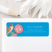 Nightingale & Flowers – カスタマイズ可能ラベル ラベル (インサイチュ)