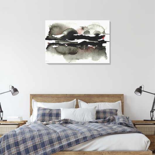 Nightly Reflection キャンバスプリント (インサイチュ (寝室))