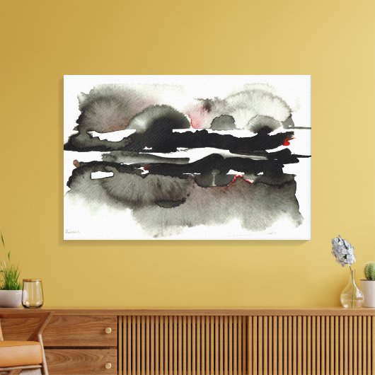 Nightly Reflection キャンバスプリント (インサイチュ (リビング))