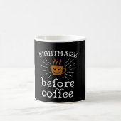 Nightmare Before Coffee コーヒーマグカップ (中央)