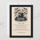Nightmare Before Coffee ハロウィン読書会  招待状 (正面)