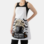 Nightmare Before Coffee Halloween エプロン (インサイチュ)