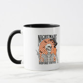 Nightmare Before Coffee Halloween Mug マグカップ (左)