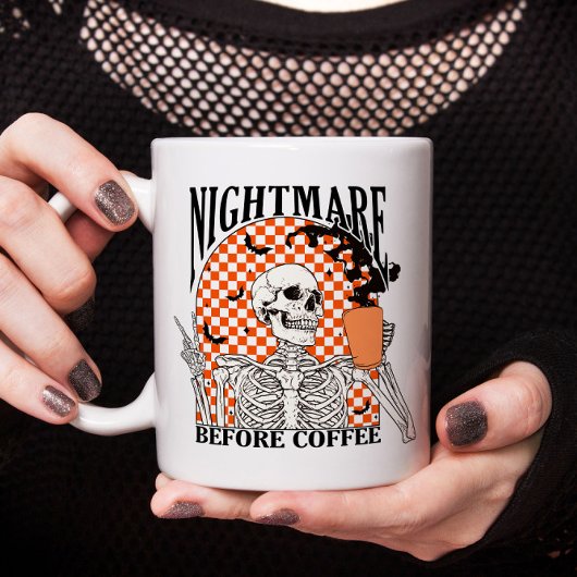 Nightmare Before Coffee Halloween Mug マグカップ