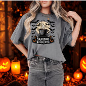Nightmare Before Coffee Spooky Autumn Coffee Lover Tシャツ