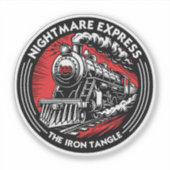 Nightmare Express | Dungeon Crawler Carl シール (正面)