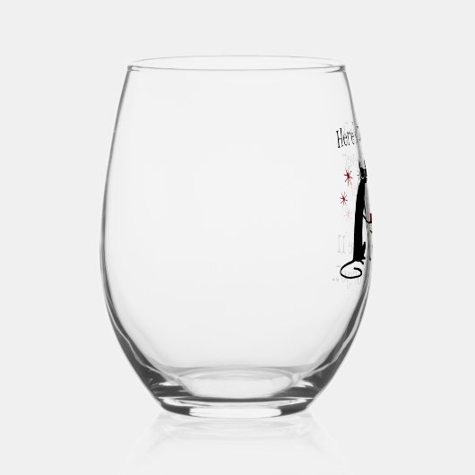 Nights Friends Toastのページ ステムなしワイングラス (右)