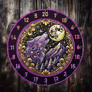 Night's Majesty：紫の狼の凝視 ダーツボード