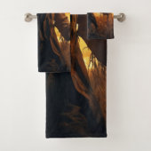 Night's Nebera:エブの超現実的な生き物 バスタオルセット (インサイチュ)