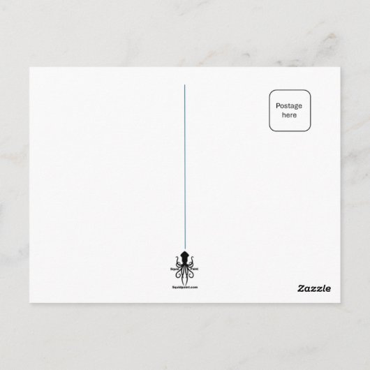 Nighttime Kitty ポストカード (裏面)