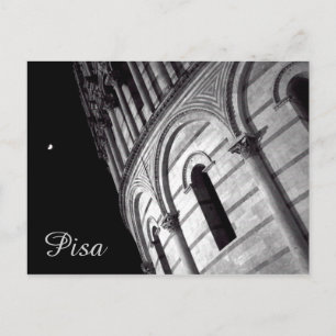 Nightview of Pisa,イタリア ポストカード