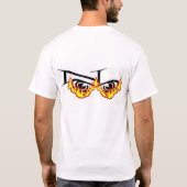NightWatcherのロゴ Tシャツ (裏面)