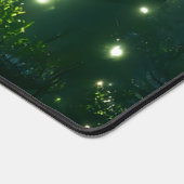 Nightwhisper: Firefly Forest Glow デスクマット (コーナー)