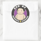 Nihongo Banzuke ラウンドシール (バッグ)