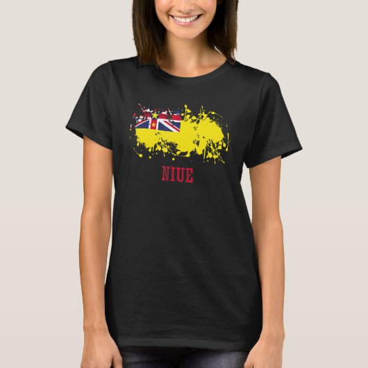 Niian enthusiasts for Niue and Niue Tシャツ (正面)
