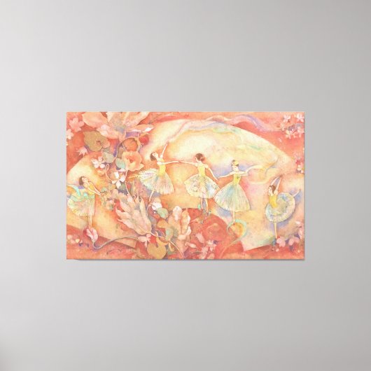 Nijino-Odori: A Rainbow Dance キャンバスプリント (正面)