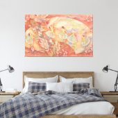 Nijino-Odori: A Rainbow Dance キャンバスプリント (インサイチュ (寝室))