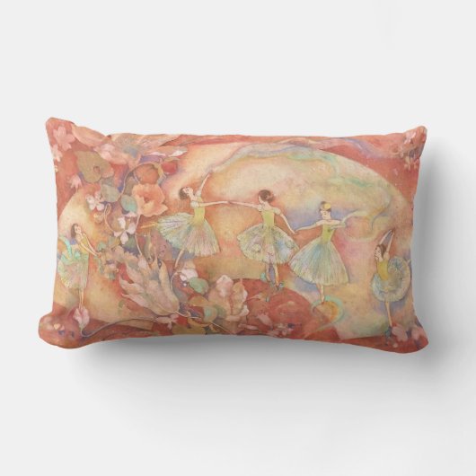 Nijino-Odori: A Rainbow Dance ランバークッション (正面)