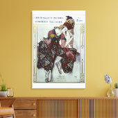 Nijinsky dans La Peri — Ballets Russes キャンバスプリント (インサイチュ (リビング))