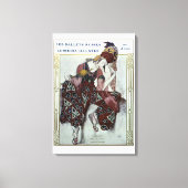 Nijinsky dans La Peri — Ballets Russes キャンバスプリント (正面)