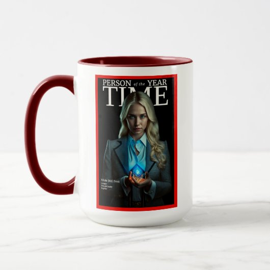 Nik Tesic Person of the Year, 2049 - Upside Down マグカップ (左)