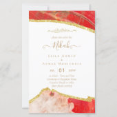 NIKAHイスラムビスミラ結婚式招待状予算 (正面)