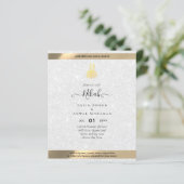 NIKAH – イスラム結婚式招待状書道フライ (スタンド正面)