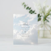 NIKAH – バジェットイスラム結婚式招待状カスタム (スタンド正面)