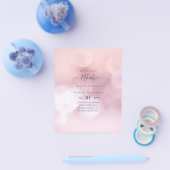 NIKAH – バジェットイスラム結婚式招待状カスタム チラシ (シングル)