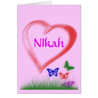 Nikah -結婚式のお祝い