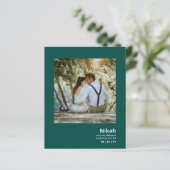 NIKAH - 結婚 Budget Agate金ゴールドティール（緑がかった色）写真 (スタンド正面)