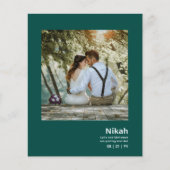 NIKAH - 結婚 Budget Agate金ゴールドティール（緑がかった色）写真 (正面)