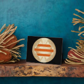 Nikiasのロゴ フォトプラーク (側面)