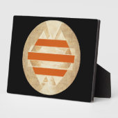 Nikiasのロゴ フォトプラーク (側面)