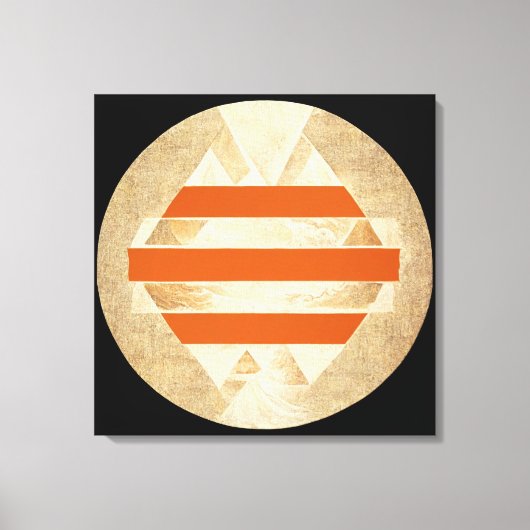 Nikias Logo キャンバスプリント (正面)