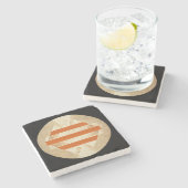 Nikias Logo ストーンコースター (横)