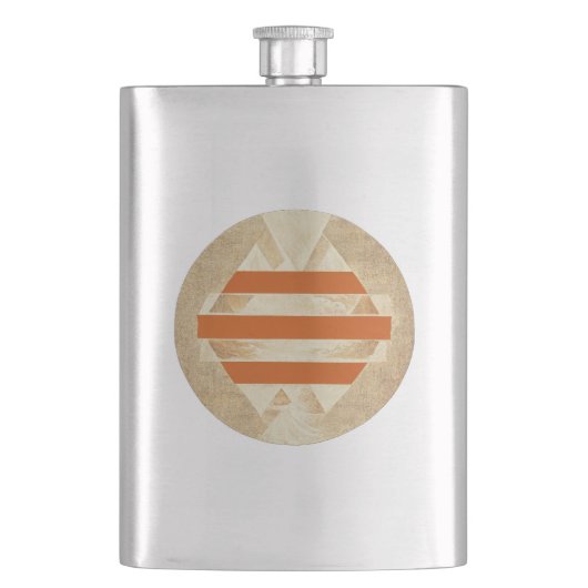 Nikias Logo フラスク (正面)