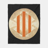 Nikias Logo フリースブランケット (正面)