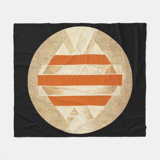 Nikias Logo フリースブランケット (正面(横))