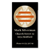 Nikias Logo マグネット名刺 (正面縦)