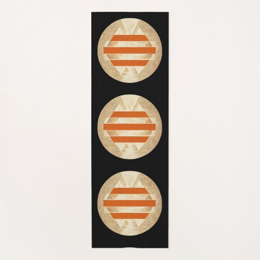 Nikias Logo ヨガマット (正面)