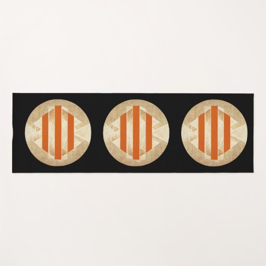 Nikias Logo ヨガマット (正面(横))