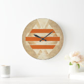 Nikias Logo ラージ壁時計 (ホーム)