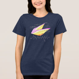 NIKKIペプチド、AUCテーマ、カスタムテキスト、ダーク トライブレンドＴシャツ